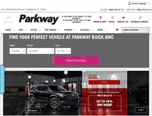 Tablet Screenshot of parkwaybuickgmc.com